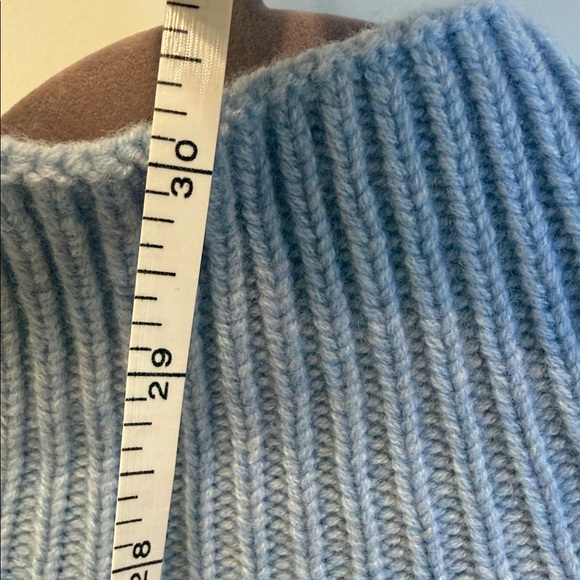 Veronica Beard Light Blue Turtleneck Sweater NWOT - Picture 6 of 9